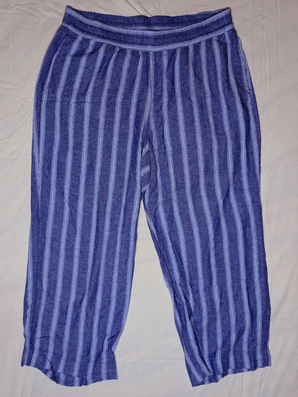 Old Navy High-Waisted Linen-Blend Wide-Leg Pants